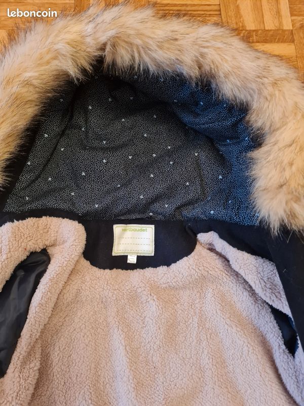 Parka fille 11/12 ans neuve (image 3)