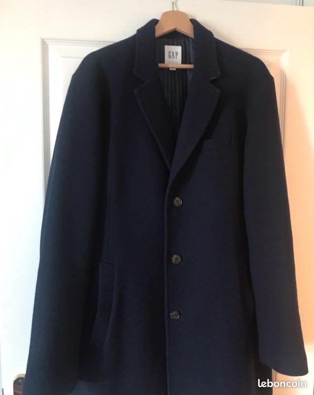 Manteau à Manches Pull GAP Neuf Avec étiquette - Taille M, Laine, Doublure Coton - Noir