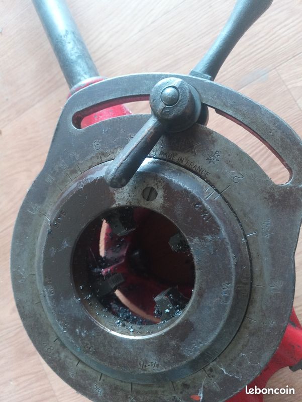 Virax filière tube acier coupe tube Ebavureur (image 3)