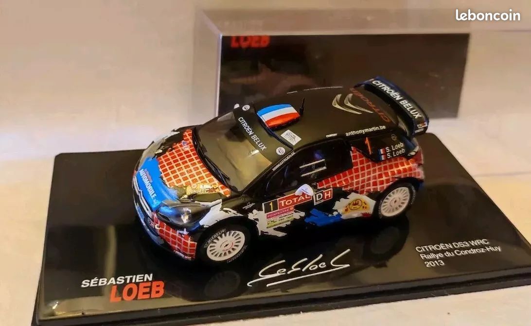 Citroën DS3 WRC Rallye de France Alsace 2012 - Rallye au 1/43