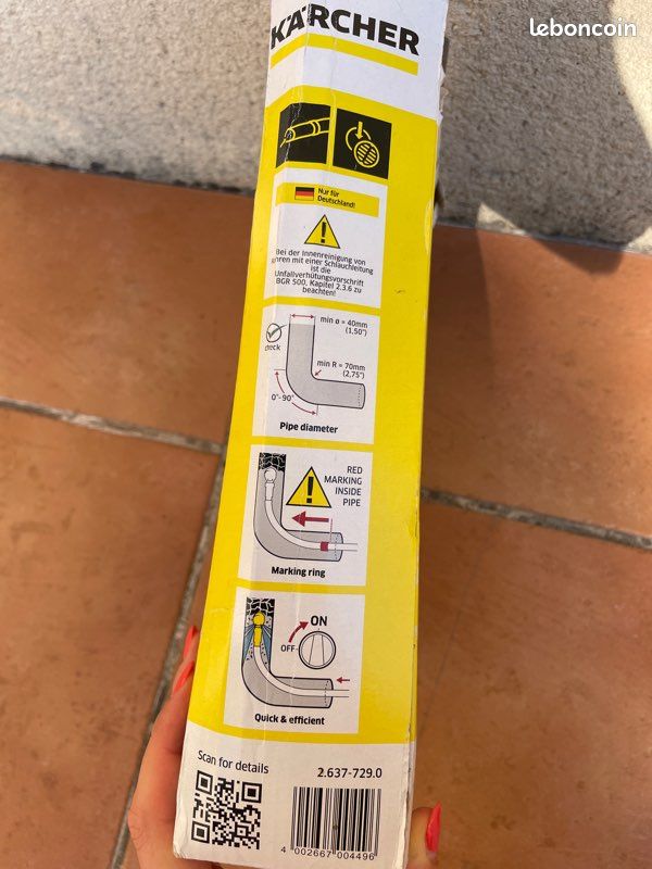 KARCHER PC7.5 Furet/flexible haute pression 7,5m (image 3)