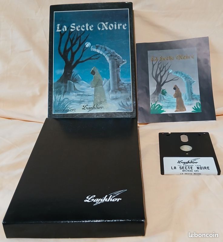 gt; AMSTRAD CPC > GAMESLIST > LA SECTE NOIRE (c) LANKHOR
