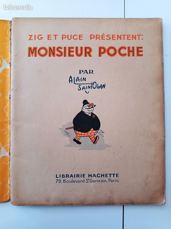 BD Zig et Puce présentent : Monsieur Poche 1 par Alain Saint-Ogan (image 5)