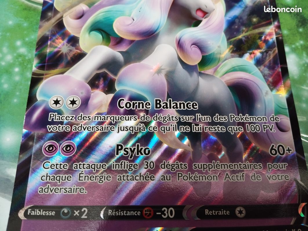 Galopa de Galar V (Galarian Rapidash V) 168/198 Alternative Pokémon Gallery - my-booster X Écarlate et Violet 6 Règne de Glace - Box of 10 Pokemon French Cards