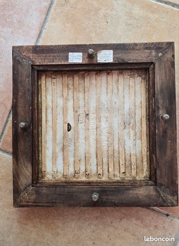 Dessous de plat faïence bleue (image 3)