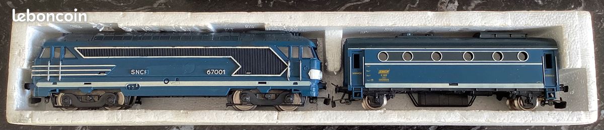 Caisse De Locomotive BB 67001 Lima – Collection Dépôt De Chambéry (Occasion)