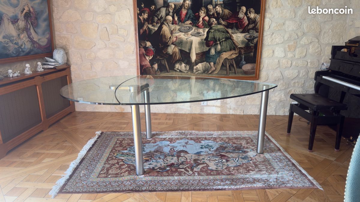 Table dinatoire et 8 chaises Roche Bobois (image 4)