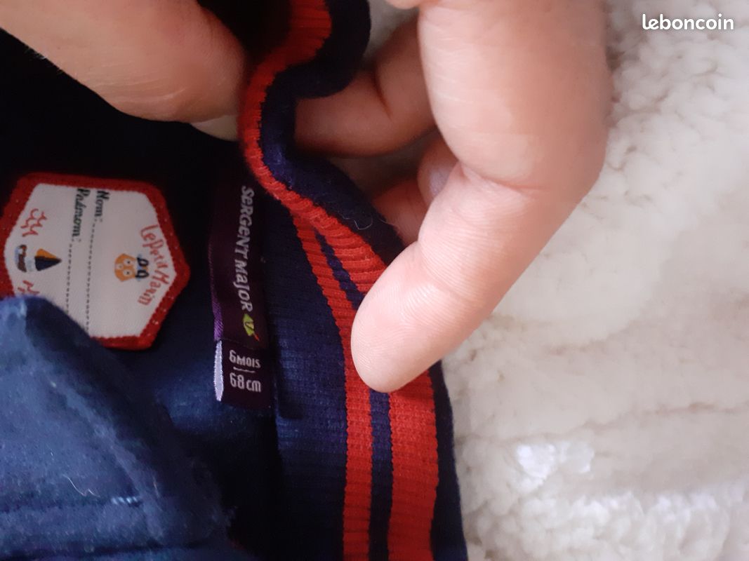 Manteau sergent major 6 mois (image 3)