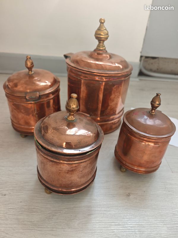 Cocotte cuivre d'occasion - Arts de la table