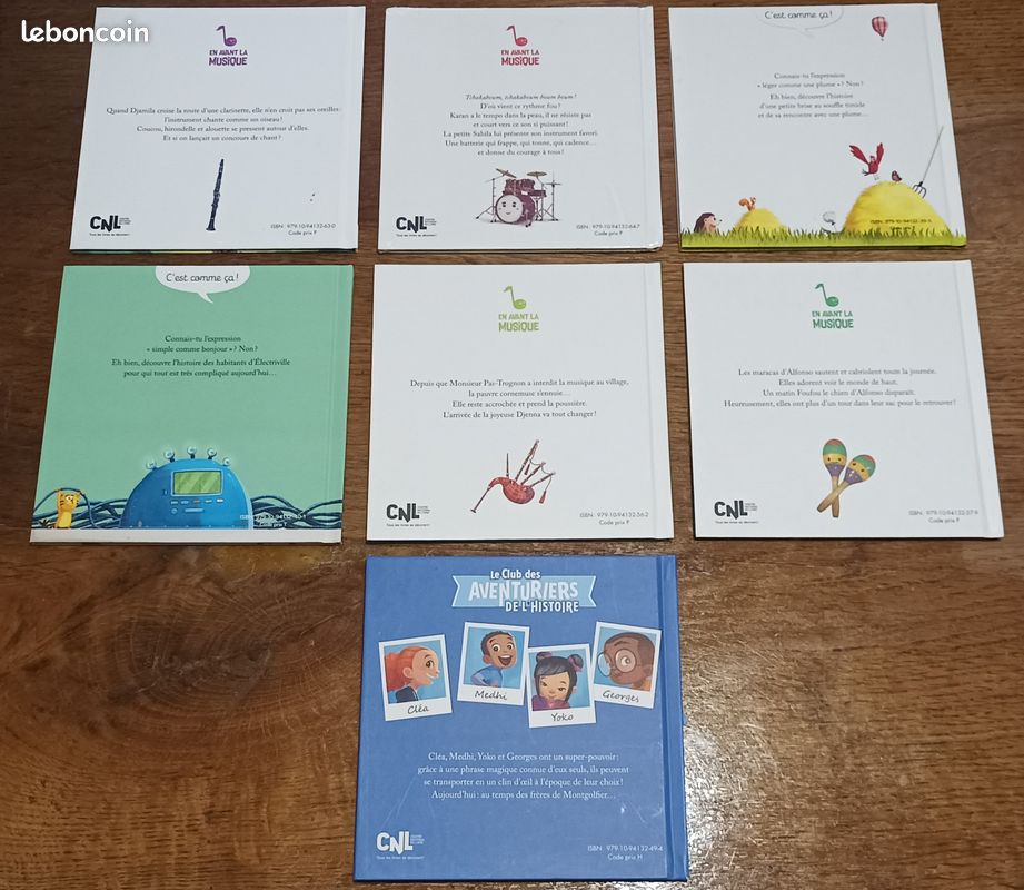 Lot de 7 livres pour enfant (Marc Levy, Katherine Pancol) (image 2)