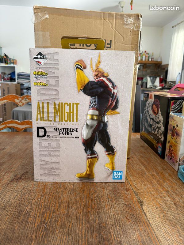 Figurine My Hero Academia Ichiban Kuji All Might Masterlise Extra Lot D (image 1)