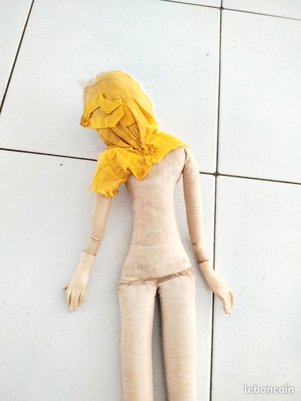 ANCIENNE DEMI TÊTE DE POUPÉE DE SALON BOUDOIR DOLL ... - eBay