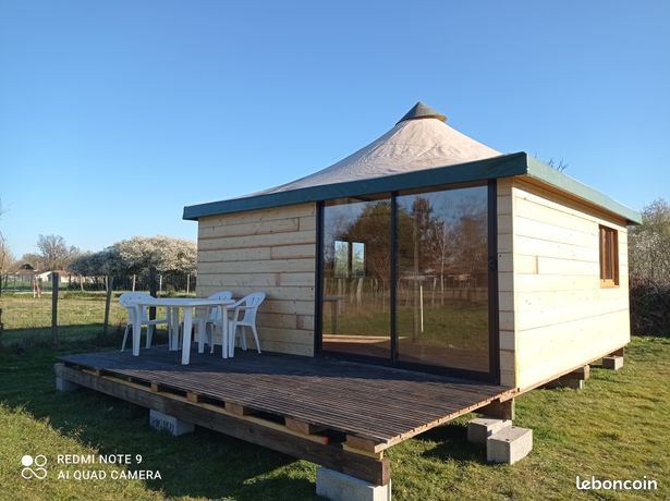 Chalet demontable et amenageable