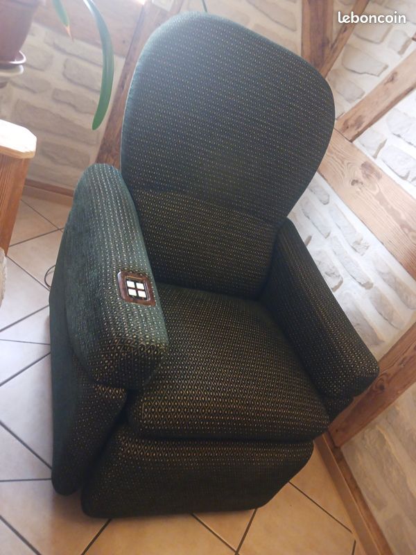 Fauteuil relax électrique EVERSTYL – 2 moteurs – très bon état. Livraison possible (image 3)