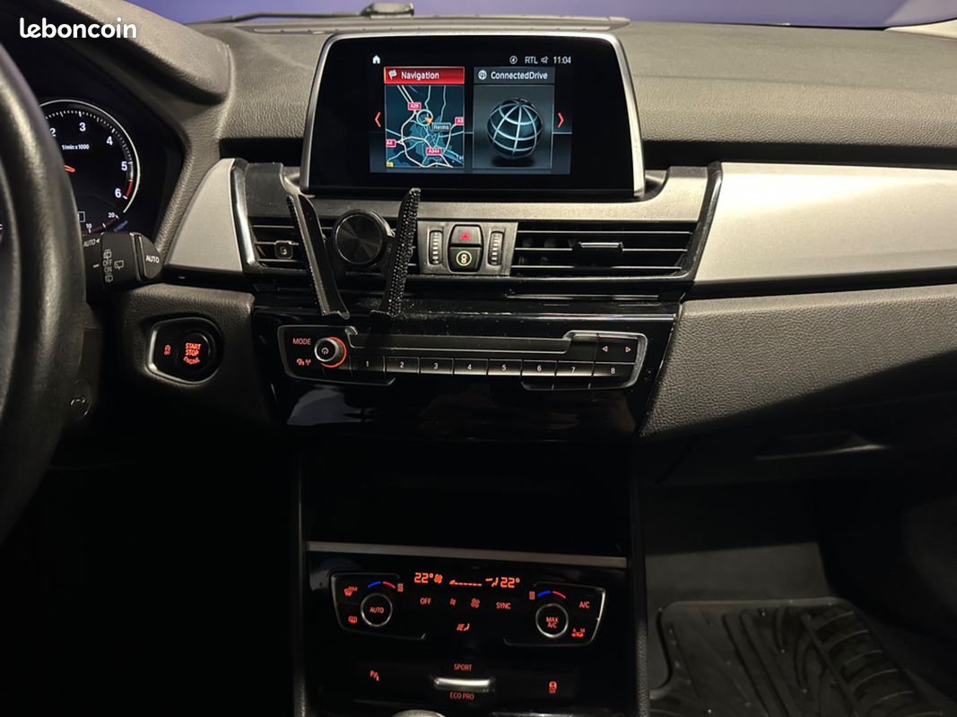 BMW Série 2 Gran Tourer 1.5 D 116ch Business Design - 2019 - 7 places - Bluetooth - Navigation (image 14)