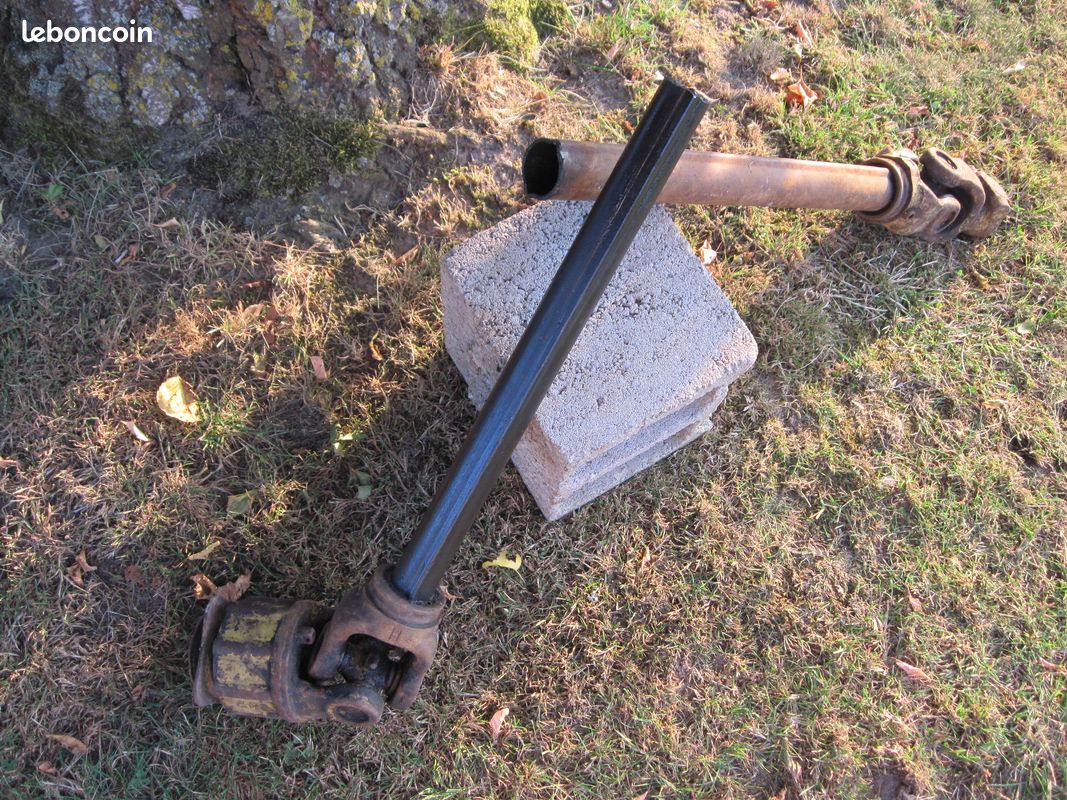 Cardan prise de force avec embrayage 6 cannelures - Matériel agricole