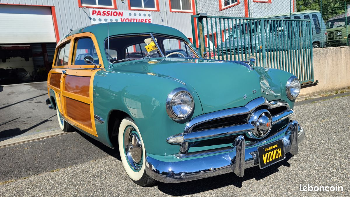 Ford Woody Custom Station Wagon V8, Rare, Superbe (image 1)