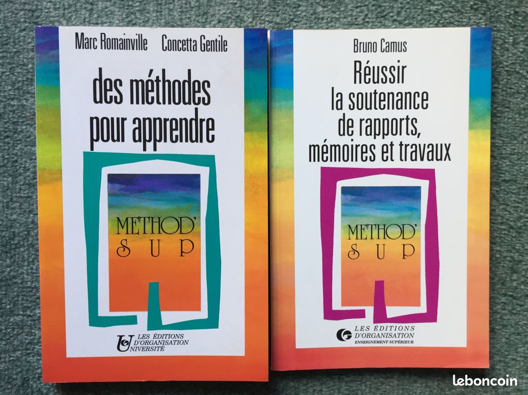 Lot de 6 livres "Méthod'Sup" (image 6)