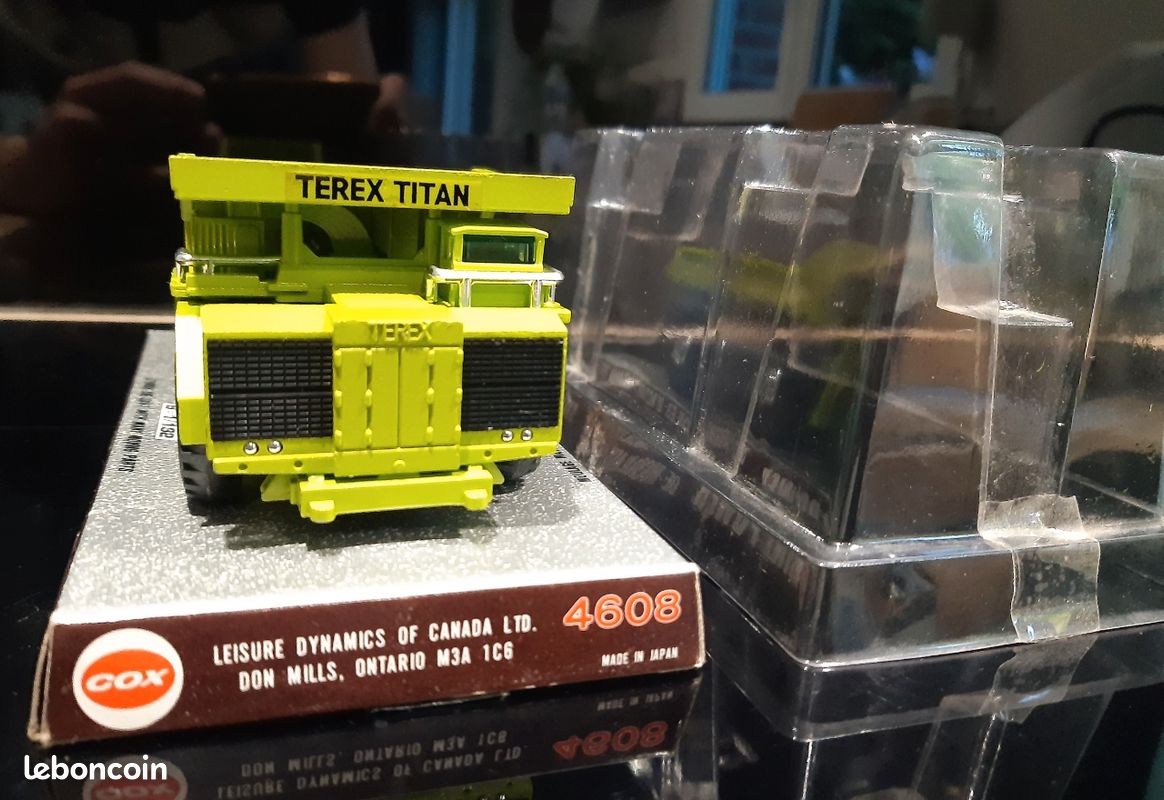 Miniature Camion GM Terex Titan 350 Shinsei Cox - Échelle 1/32
