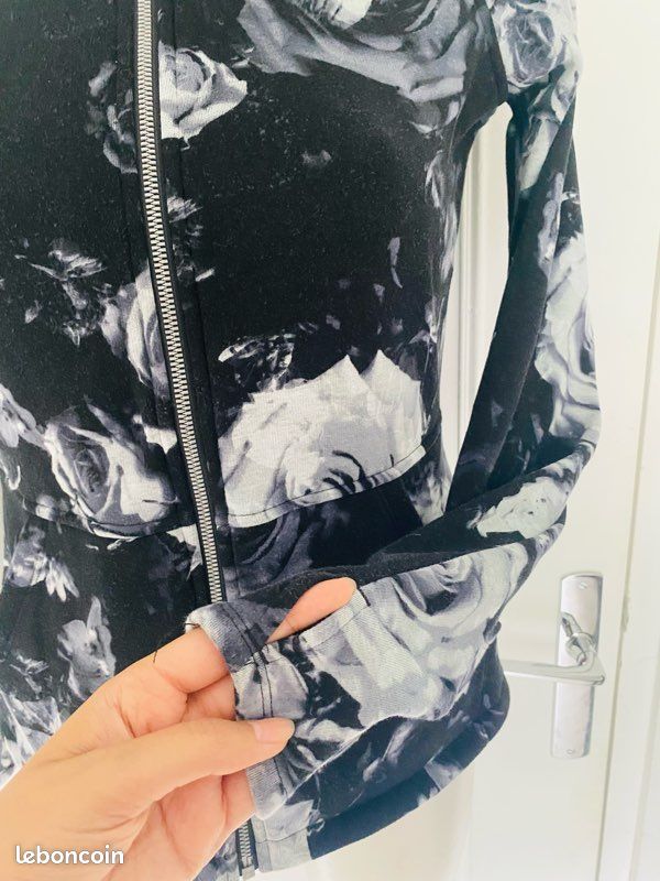 Sweat-shirt Sketchers col montant fermeture zippée sportwear (image 12)
