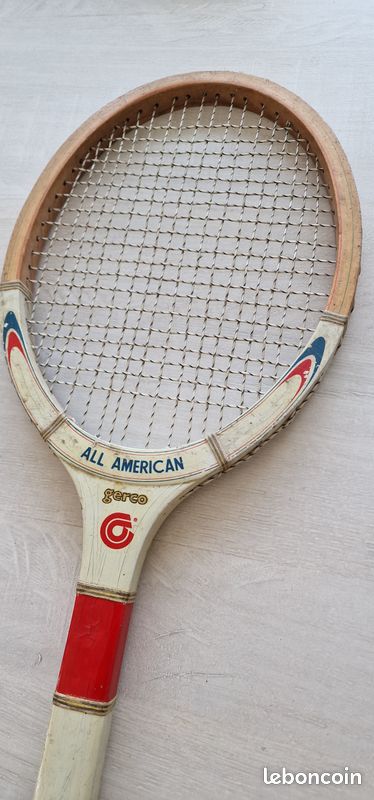 Raquette De Tennis Vintage MAJOR APOLLO – Fibre De Verre, Rare, Collection