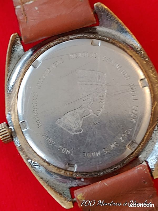 Montre Homme Mécanique Ancienne NOVLUX - Pièce Vintage, Occasion à Restaurer Ou Collection