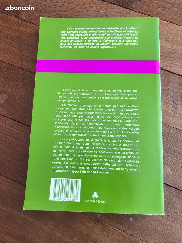 Vend lot de livres chimie organique (image 7)