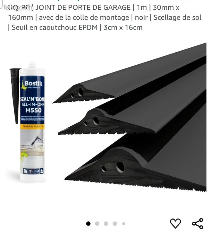 Joint de porte anti innondation . Neuf dans son emballage d origine (image 2)