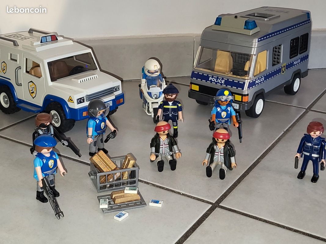 Playmobil : 2 véhicules Police / Forces Spéciales (image 2)