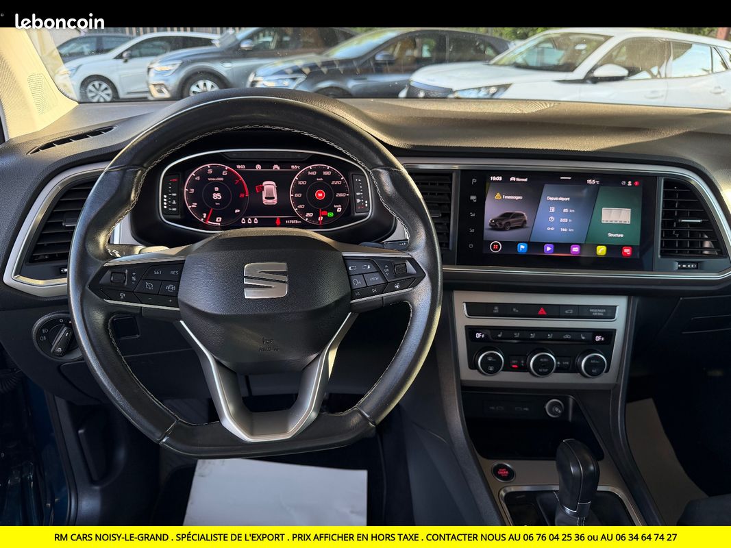 SEAT ATECA 1.5 TSI 150 ch Start/Stop DSG7 Xperience EXPORT TUNISIE MAROC PRIX EN HT (image 11)