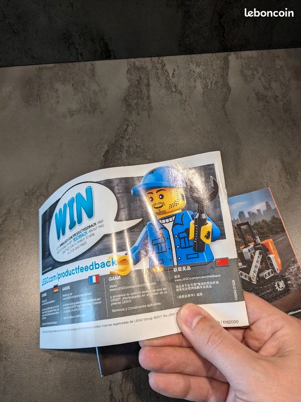 Lego Technic 42060 - Lot 626 - Notice uniquement (image 16)