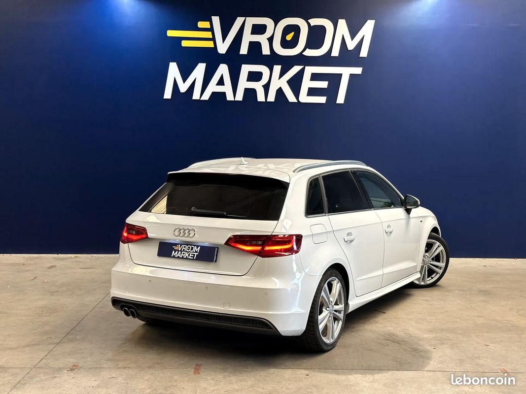 AUDI A3 Sportback 2.0 TDI 150ch S line - 2015 - Suivi complet - Keyless (image 3)