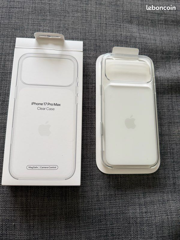 Coque iphone 17 pro max magsafe transparente (image 2)