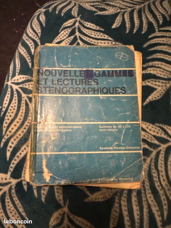 Livre nouvelle gamme et lecture sténographique (image 1)