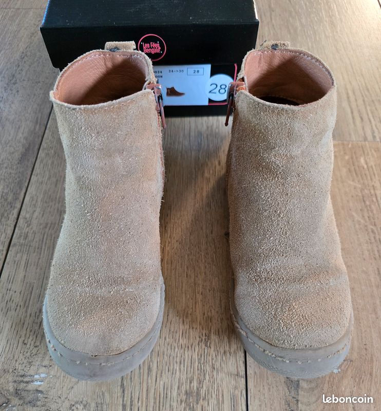 Bottines fille T28 (image 1)