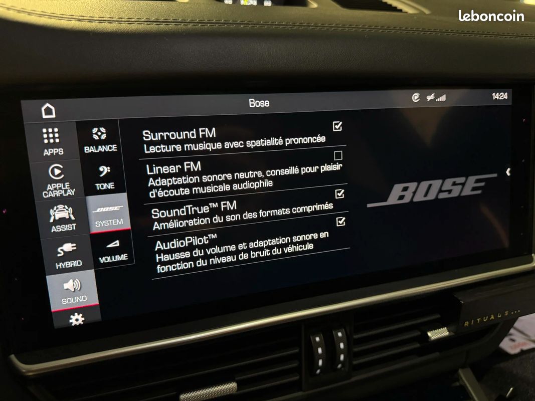 PORSCHE CAYENNE E-Hybrid 3.0 V6 462 ch Tiptronic BVA S / SUIVI PORSCHE (image 20)
