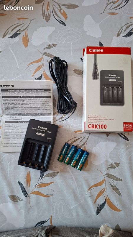 Batteries rechargeables et/ou chargeur Canon (image 1)