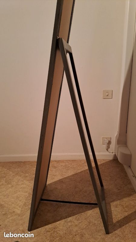 Grand miroir gris (image 2)