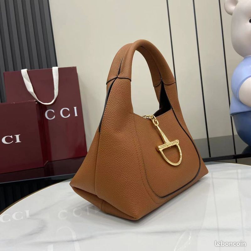 Sac fourre-tout en cuir à grain moyen Softbit (image 2)