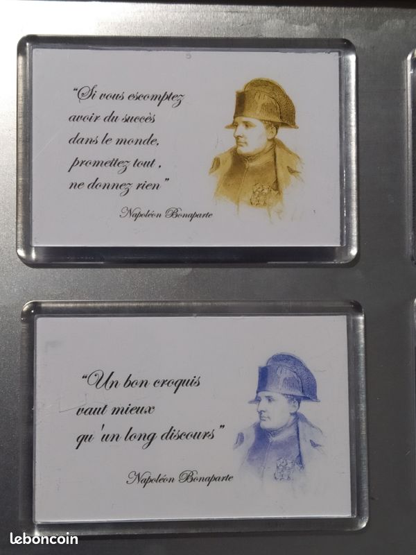 Magnets neufs de collection Napoléon et soldats 1er empire (image 9)