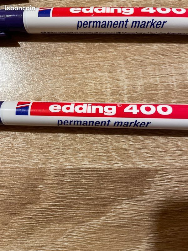 Lot de 3 marqueurs permanents Edding (image 2)