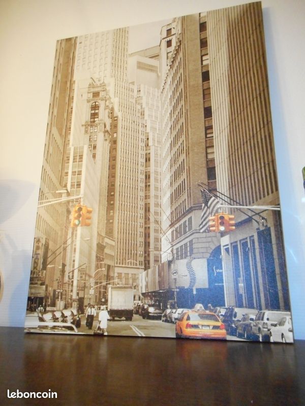 Tableau toile vintage new york (image 1)