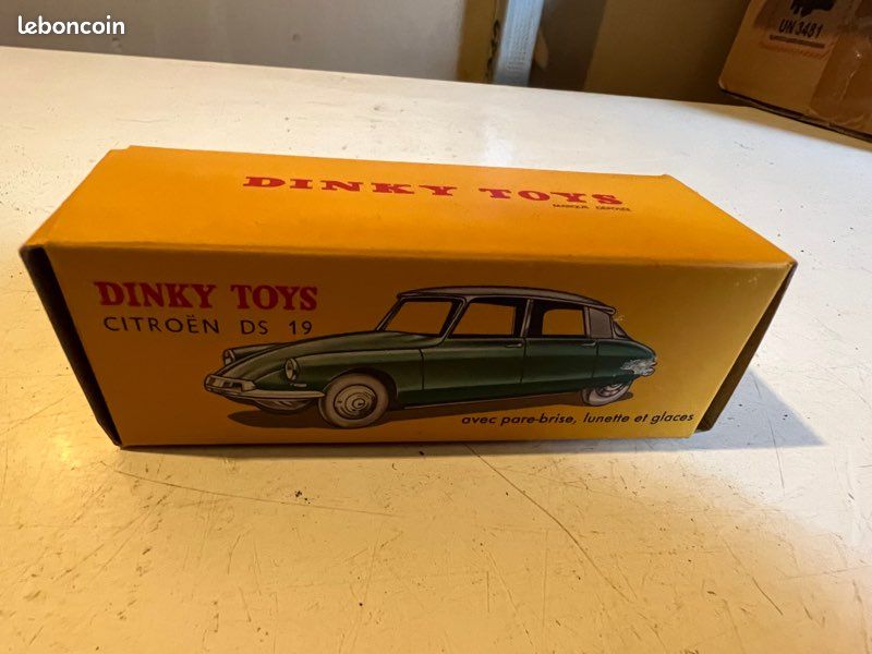 1/43 Citroen Ds19 Vert toit blanc Dinky Toys 24CP Atlas 2008 Neuf Boite Ds 19 - Collection