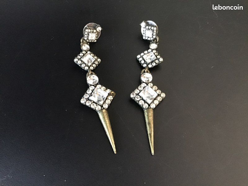 Lot 1 collier cléopâtre BAUBLEBAR et 1 paire de boucles d’oreille assorties (image 3)