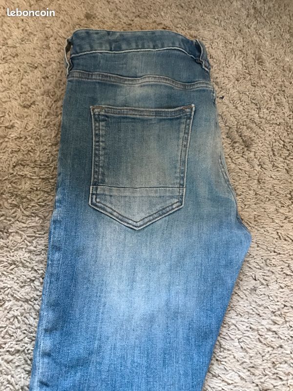 Scotch & Soda Jeans comme neuf 31/32 Unisexe Amsterdams Blauw (image 8)