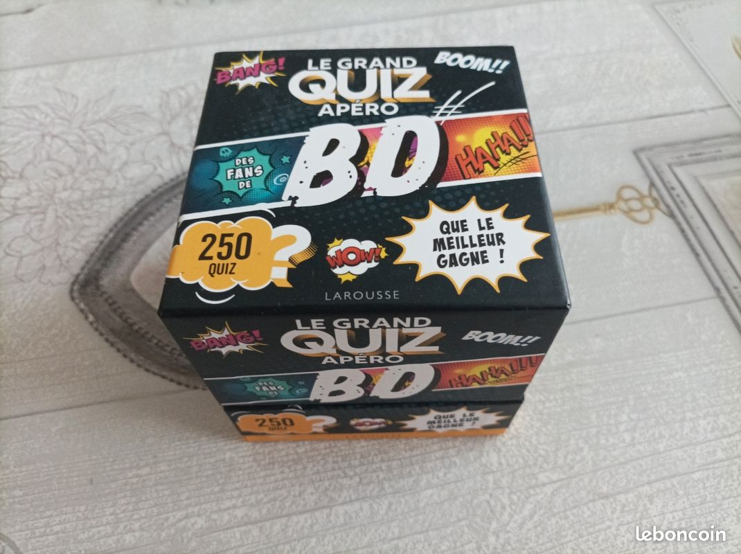 Jeu BD le grand quiz apéro larousse (image 1)