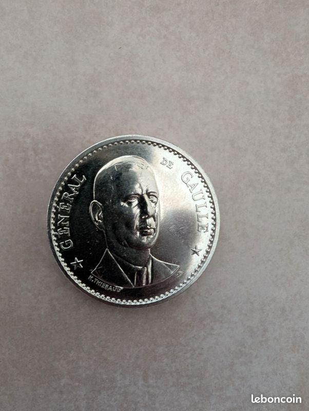 Médaille Reconstruction France Général De Gaulle Le Havre En Argent BE Proof - 19,97g 40mm
