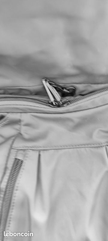 ANTIVOL Sac à main gris, multipoches sécurisé (image 4)