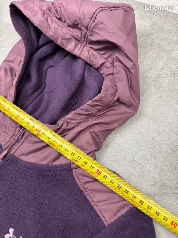 Nike - Sweat à capuche technique en polaire à fermeture éclair - Gris