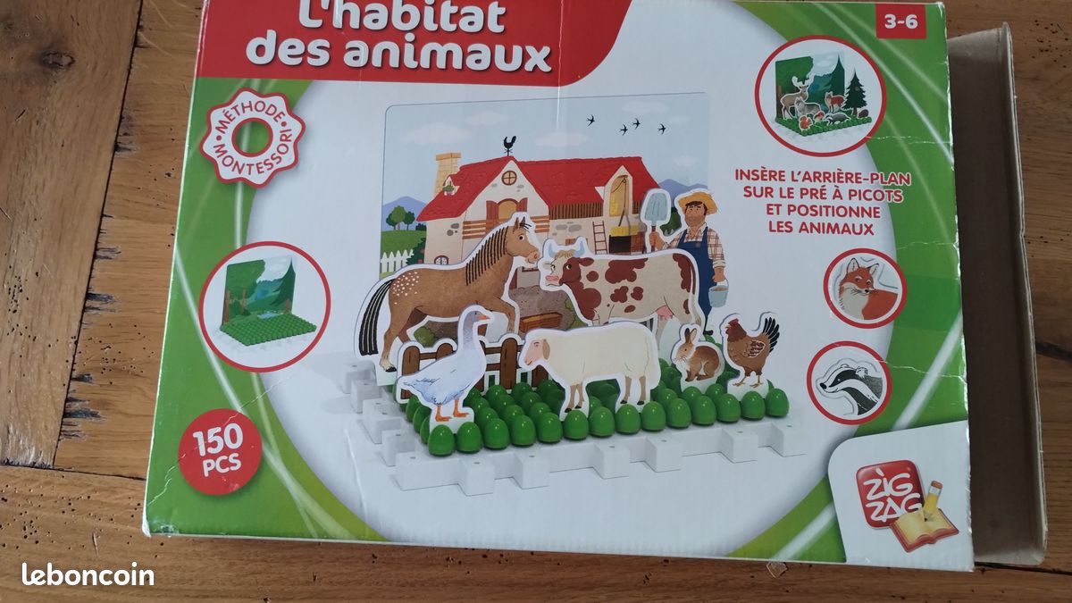 Jeu L'habitat des animaux (image 1)